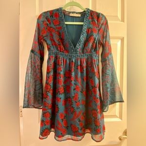 Abercrombie & Fitch long sleeve mini dress